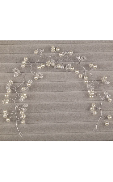 Weatern Style Handmade Pearl Hairband