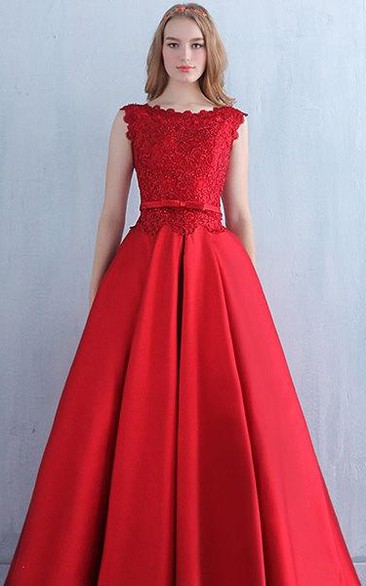 Red Lace Vintage Prom Evening Lace Bridesmaid Bridal Gown Evening Long Dress