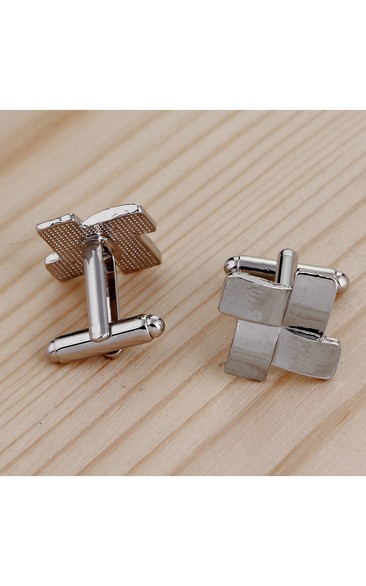 Classic Alloy Cufflinks