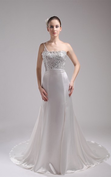 Sleeveless Maxi Sheath Dress With Sequined Top