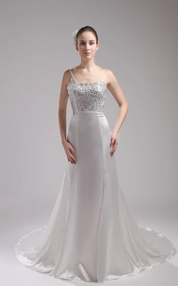 Sleeveless Maxi Sheath Dress With Sequined Top