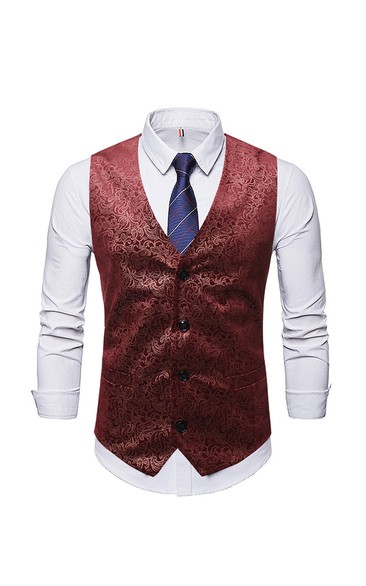 Poly Classic Men's Vest-3 Color Options