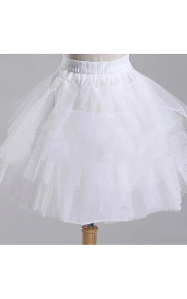 Short Puff 3 Layers Tulle Prom Short Dress Petticoat