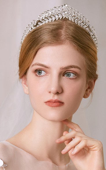 Royal Princess Rhinestone Bridal Crown