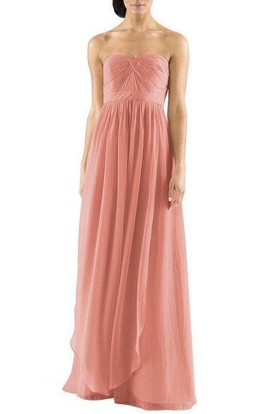 Convertible Chiffon Bridesmaid Dress with Ruching