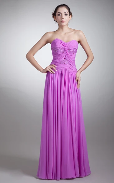 Glossy Maxi Sheath Sleeveless Chiffon Special Occasion Dresses